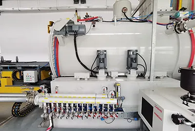 Вакуумная линия для цементации/нитроцементации при низком давлении